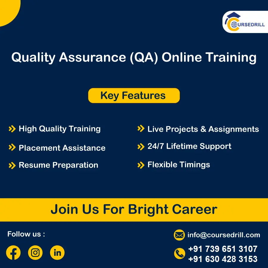 Quality Assurance QA Online Training